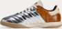 Adidas Zilveren Samba Sneakers Leer Ronde Neus Gray Heren - Thumbnail 4