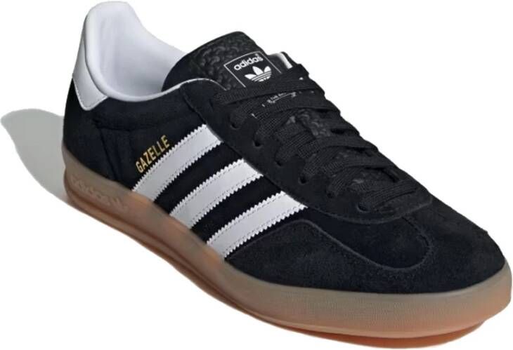 Adidas Zwarte Gazelle Indoor Sneakers Black Heren