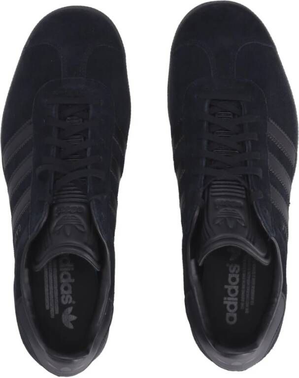 Adidas Zwarte Gazelle Lage Sneaker Streetwear Black Heren