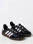 Adidas Zwarte Handball Spezial Leren Sneakers Black Heren - Thumbnail 2