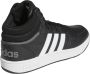 Adidas SPORTSWEAR Hoops 3.0 Mid Sneakers Core Black Ftwr White Grey Six - Thumbnail 10