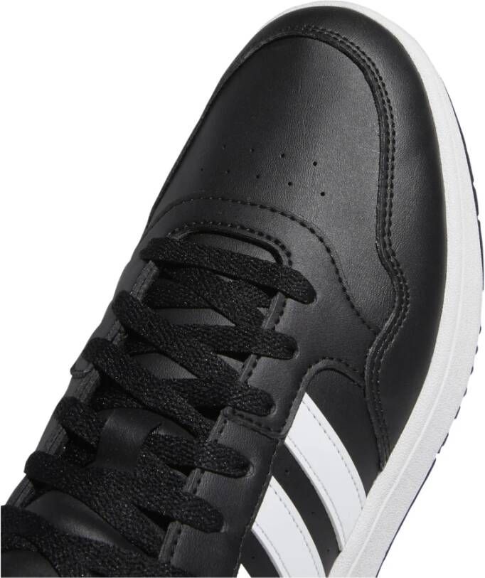 Adidas Zwarte Hoops 3.0 Mid Sneakers Black Heren