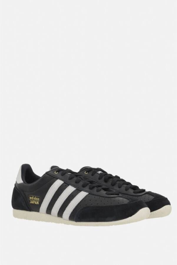 Adidas Zwarte lage suède sneakers Black Dames