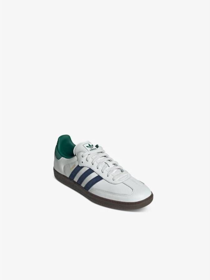 Adidas Zwarte Samba OG Leren Sneakers Multicolor Heren