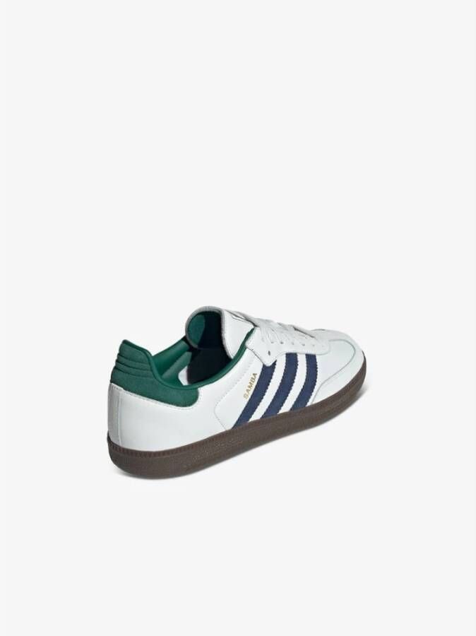 Adidas Zwarte Samba OG Leren Sneakers Multicolor Heren