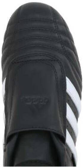 Adidas Zwarte Slip-On Leren Sneakers Black Dames