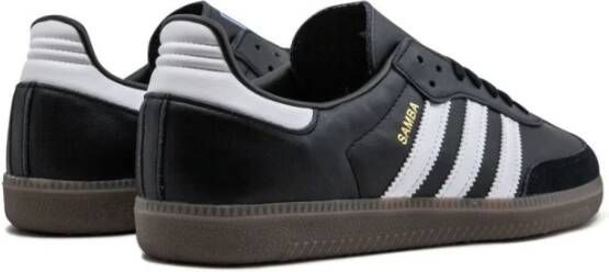 Adidas Zwarte Sneakers Suède Panelen Black Heren