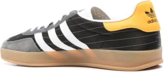 Adidas Zwarte Sneakers met 3-Stripes Logo Black Heren