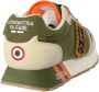 Aeronautica militare Tricolori Running Sneakers Groen Multicolor Heren - Thumbnail 4