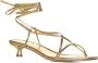 Aeyde Gouden Sandalen Paige Stijl Beige Dames - Thumbnail 2