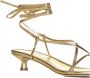 Aeyde Gouden Sandalen Paige Stijl Beige Dames - Thumbnail 4