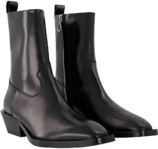 aeyde Leather boots Black Dames