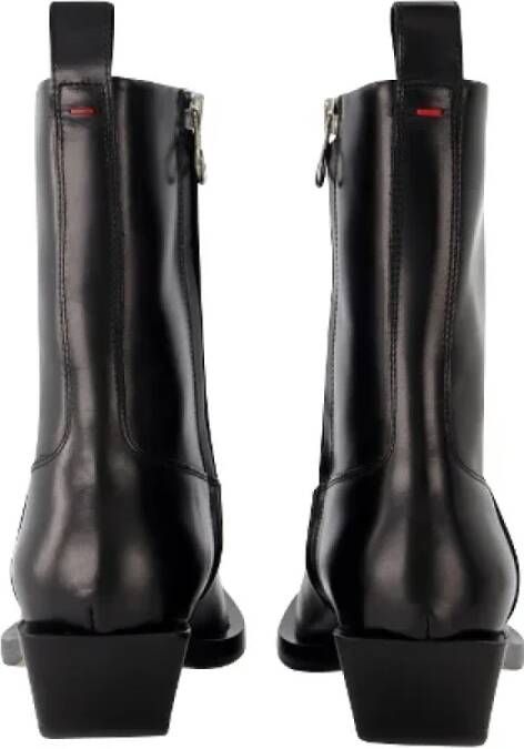 aeyde Leather boots Black Dames