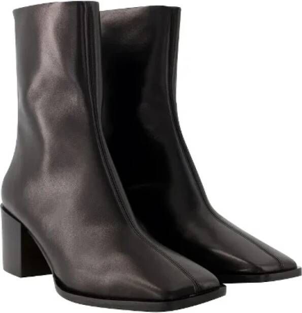 aeyde Leather boots Black Dames