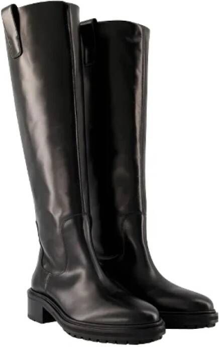 aeyde Leather boots Black Dames