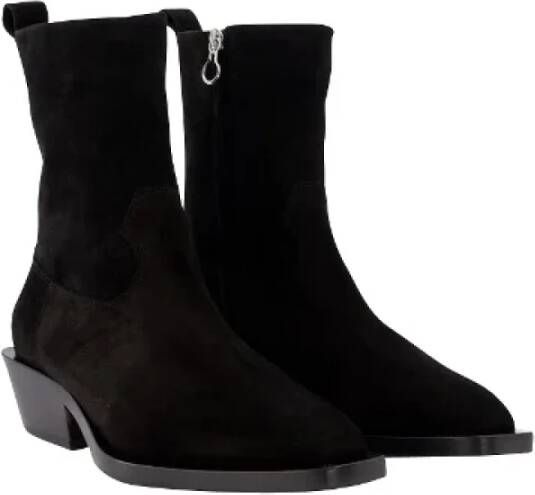 aeyde Leather boots Zwart Dames