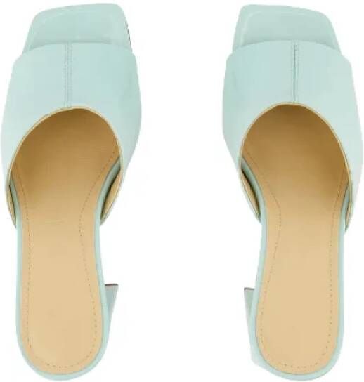 aeyde Leather heels Blue Dames