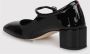 Aeyde Leren Mary-Jane Pumps met Gesp Sluiting Black Dames - Thumbnail 4