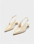 Aeyde Nappa Leren Schoenen Beige Dames - Thumbnail 2