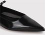 Aeyde Oil-Slick Leren Mary-Jane Ballet Flats Black Dames - Thumbnail 3