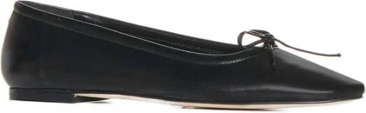 aeyde Platte Zwarte Schoenen Delfina Black Dames