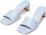 Aeyde Poederblauw Leren Jeanie Sandalen Blue Dames - Thumbnail 2