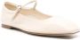 Aeyde Leren Ballerinas in Beige en Wit White Dames - Thumbnail 5