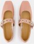 Aeyde Roze Zijden Eyelet Ballerina's Pink Dames - Thumbnail 4