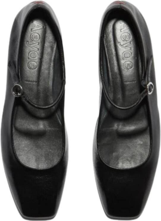 aeyde Zwarte Lakleren Stijlvolle Schoenen Black Dames