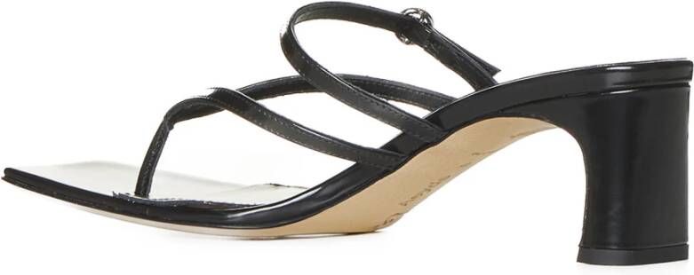 aeyde Zwarte Sandalen Giselle Black Dames