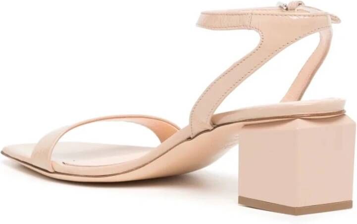 AGL Flat Sandals Beige Dames