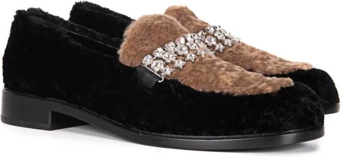 AGL Gevoerde Loafers Black Dames