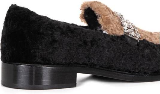 AGL Gevoerde Loafers Black Dames