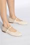 AGL Leren balletflats Milly Beige Dames - Thumbnail 2