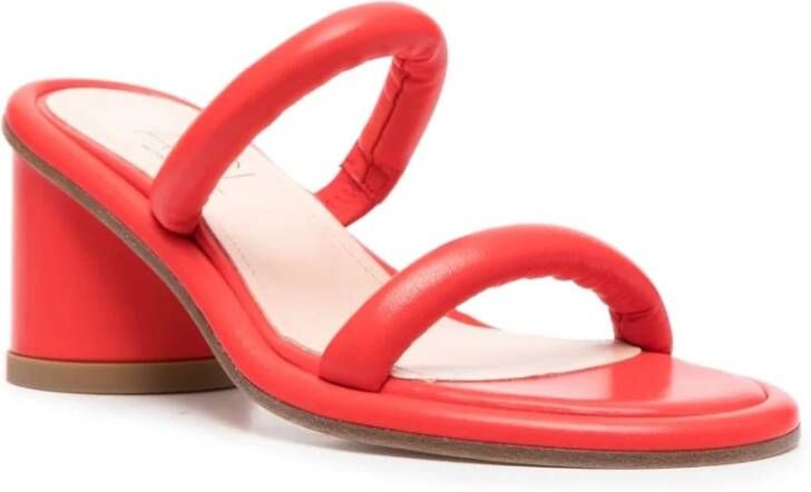 AGL Leren Sandalen Red Dames