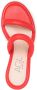 AGL Leren Sandalen Red Dames - Thumbnail 4