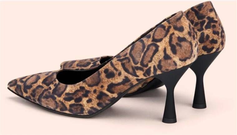 AGL Luipaardprint Pumps Schoenen Brown Dames