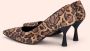 AGL Luipaardprint Pumps Schoenen Brown Dames - Thumbnail 4