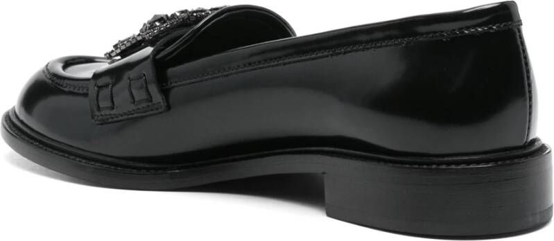 AGL Olivia Star Patent Leren Loafers Black Dames