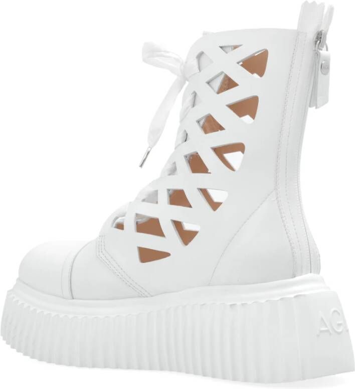 AGL Plateauschoenen Viggy White Dames