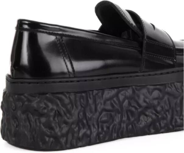 AGL Platform Loafers Black Dames