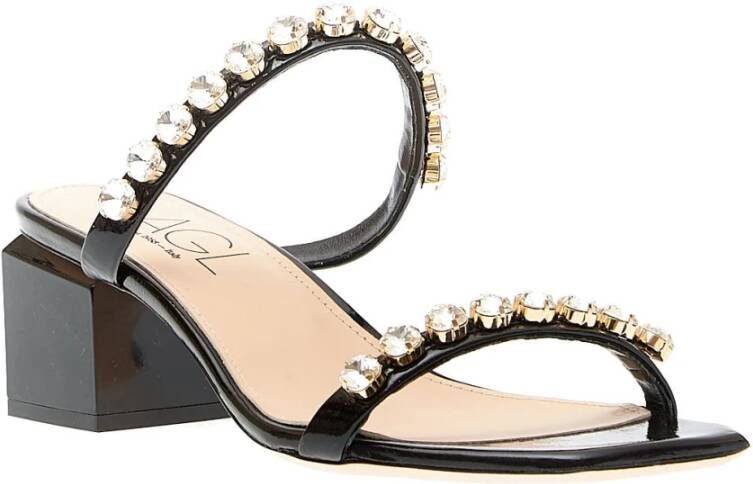 AGL Sandals Black Dames