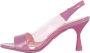 AGL Hoge Hak Sandalen Pink Dames - Thumbnail 3