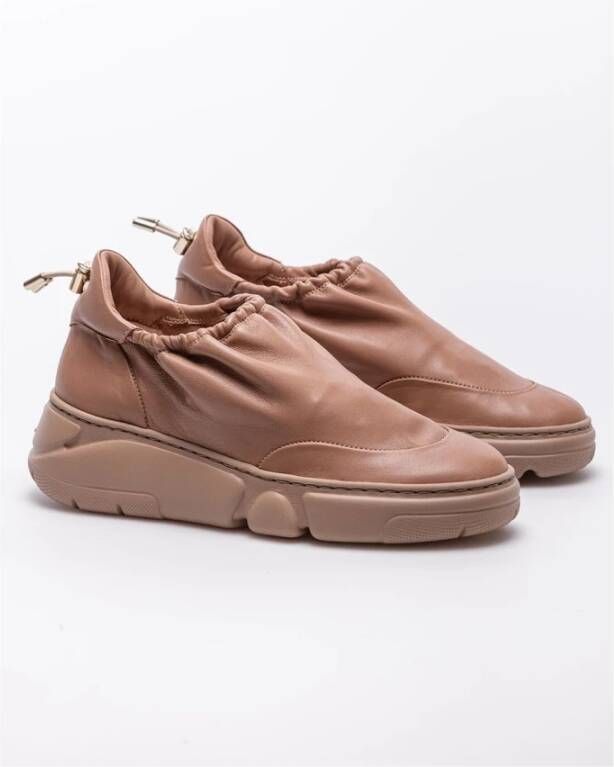 AGL Sneakers in verliesstijl Beige Dames