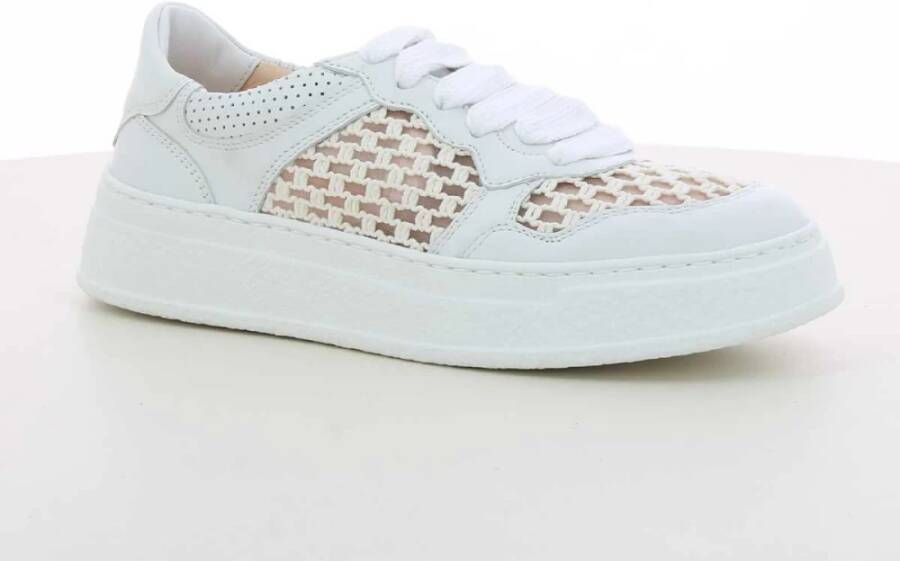 AGL Witte Mesh Damesschoenen White Dames