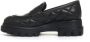 AGL Zwarte Gewatteerde Loafer Black Dames - Thumbnail 3