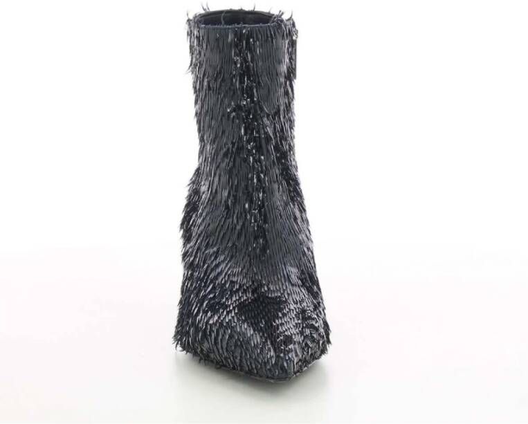 AGL Zwarte Knife Bootie Damesschoenen Black Dames