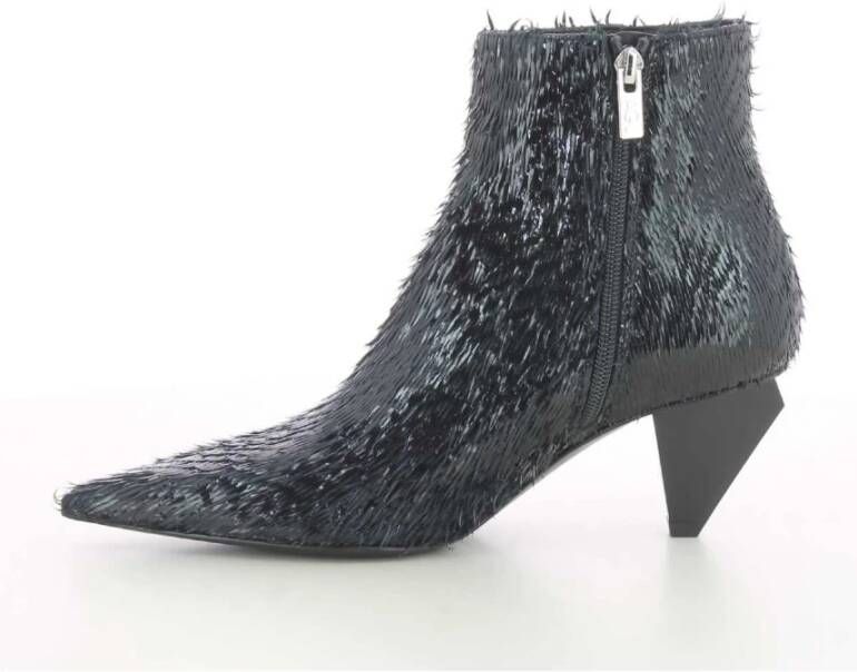 AGL Zwarte Knife Bootie Damesschoenen Black Dames