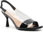 AGL Zwarte Lakleren Slingback Sandalen Black Dames - Thumbnail 2