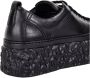 AGL Zwarte Plateau Sneakers Black Dames - Thumbnail 4